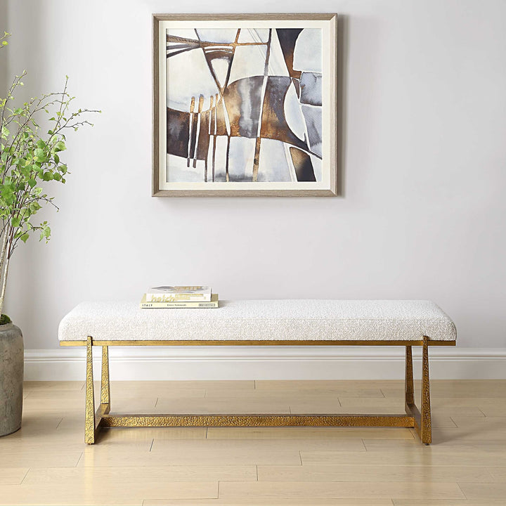 UTTERMOST, Midas Bench, BENCHES, OTTOMAN & STOOLS