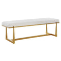 UTTERMOST MIDAS ANTIQUE BENCH - Benches, Ottoman, Stools