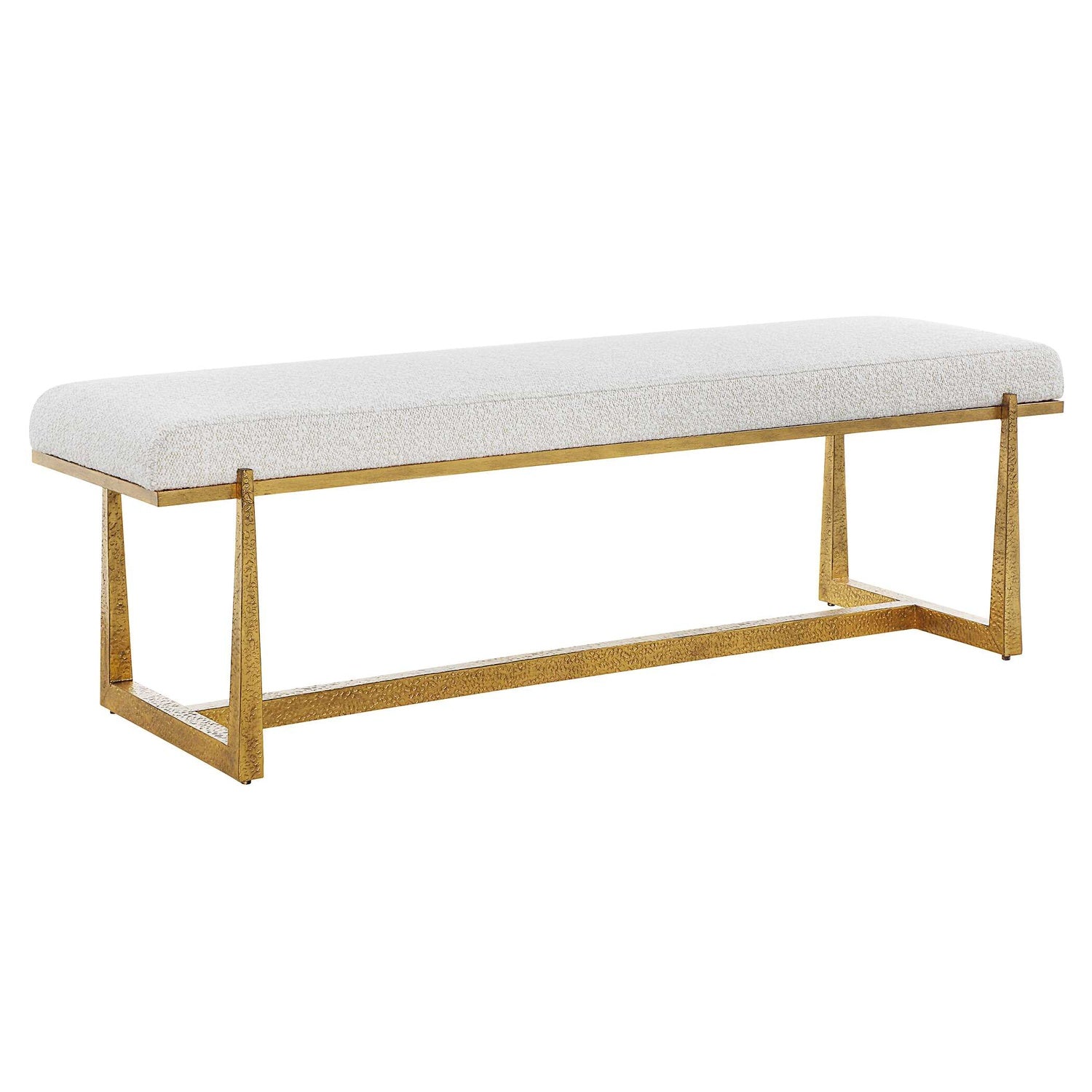 UTTERMOST MIDAS ANTIQUE BENCH - Benches, Ottoman, Stools