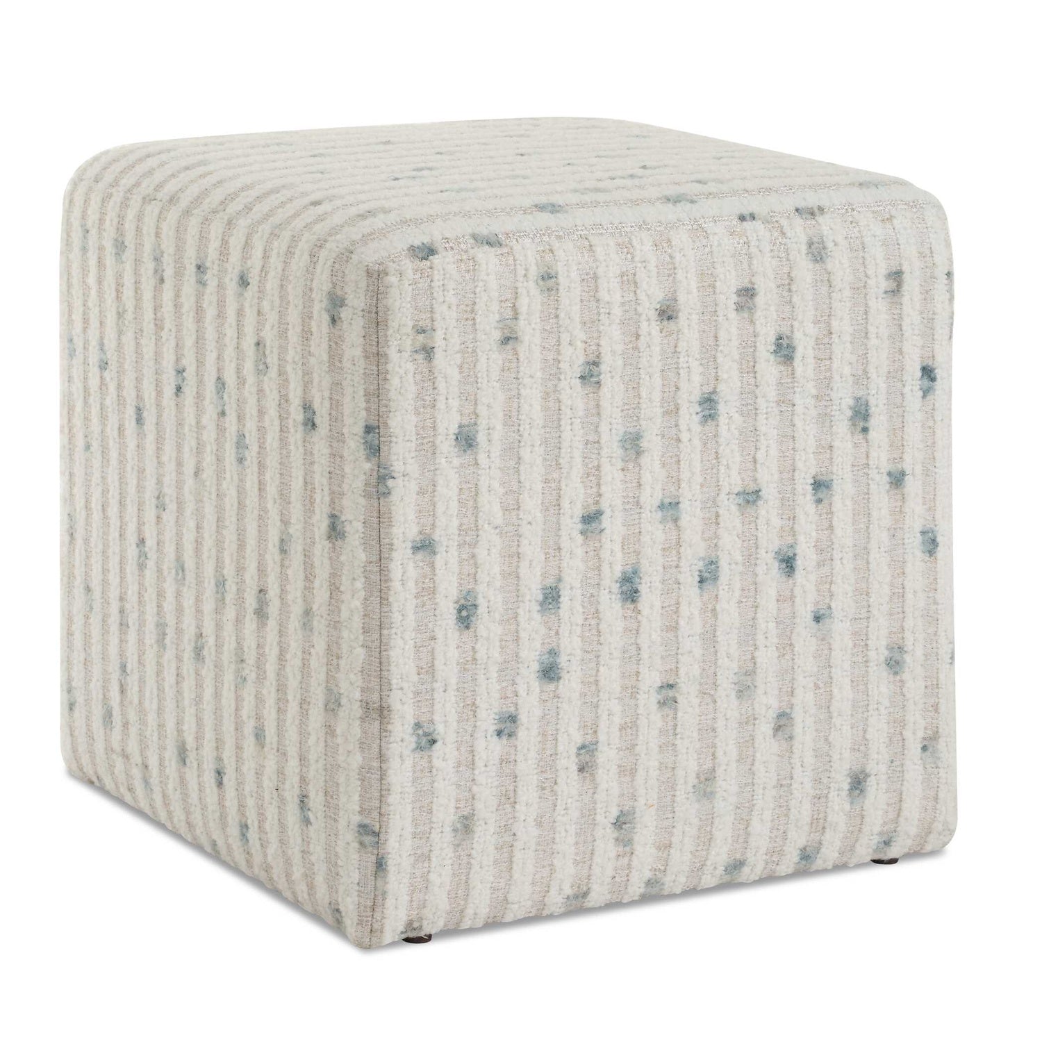 UTTERMOST JOIE CHENILLE OTTOMAN - Benches, Ottoman, Stools