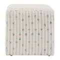 UTTERMOST JOIE CHENILLE OTTOMAN - Benches, Ottoman, Stools