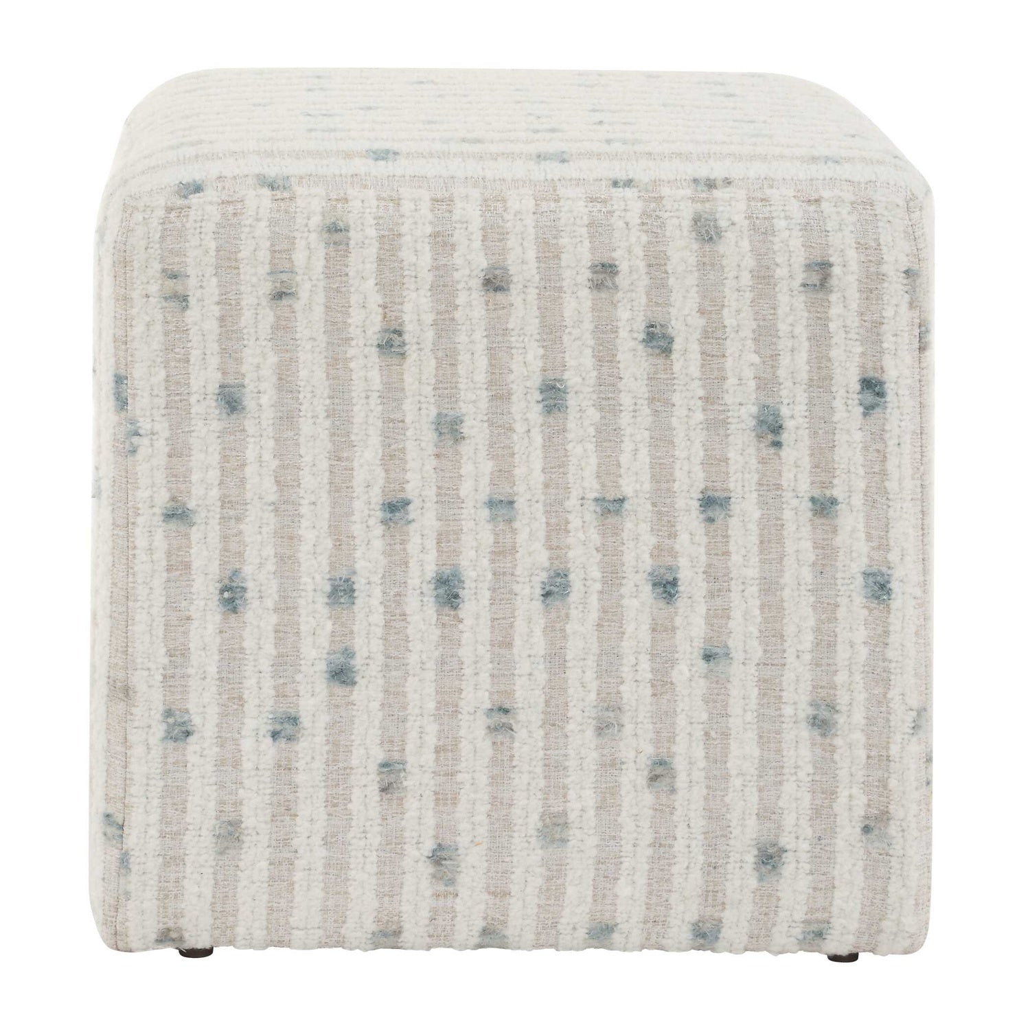 UTTERMOST JOIE CHENILLE OTTOMAN - Benches, Ottoman, Stools