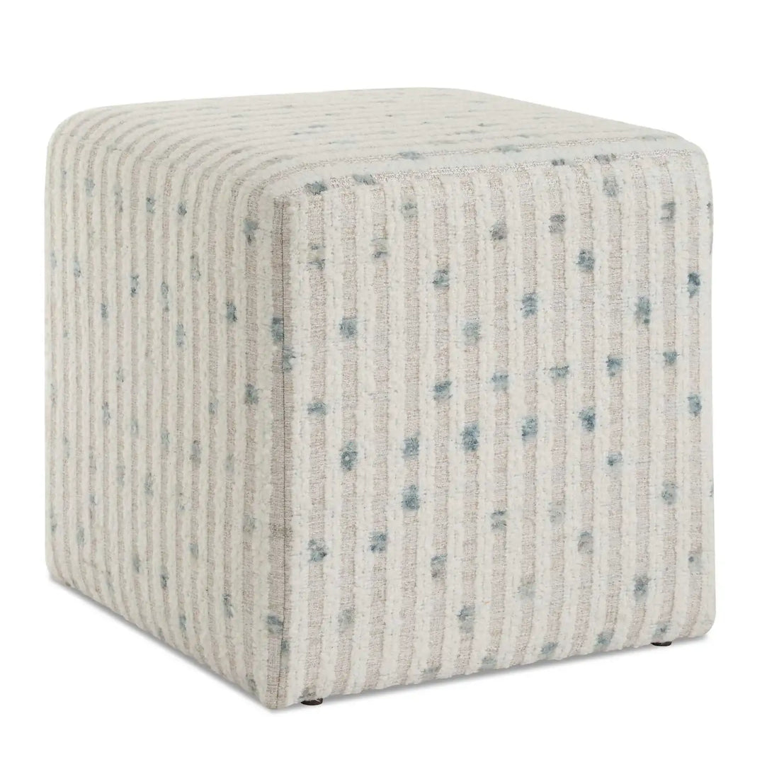 UTTERMOST Joie Chenille Ottoman - Benches, Ottoman, Stools