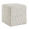 UTTERMOST Joie Chenille Ottoman - Benches, Ottoman, Stools