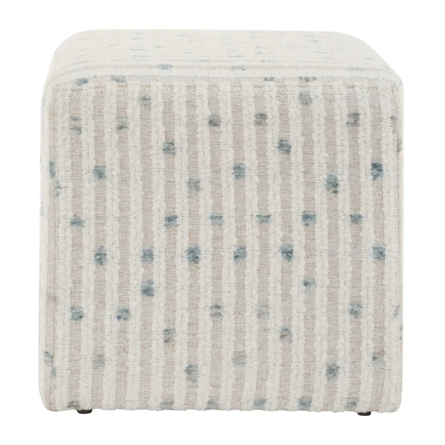 UTTERMOST Joie Chenille Ottoman - Benches, Ottoman, Stools