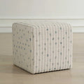UTTERMOST Joie Chenille Ottoman - Benches, Ottoman, Stools