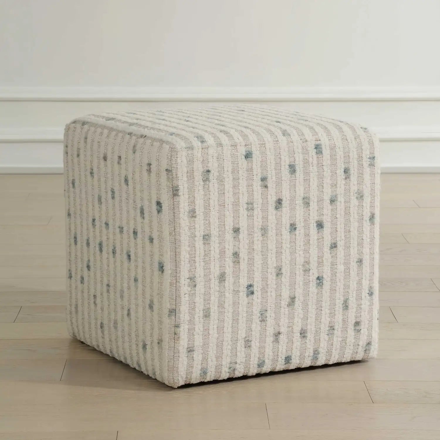 UTTERMOST Joie Chenille Ottoman - Benches, Ottoman, Stools