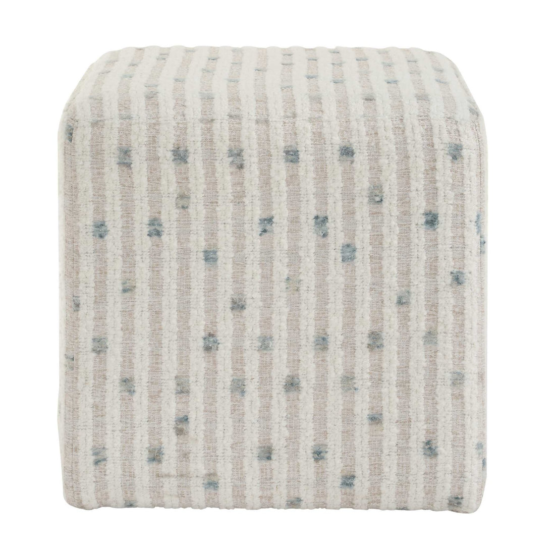 UTTERMOST JOIE CHENILLE OTTOMAN - Benches, Ottoman, Stools