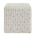 UTTERMOST JOIE CHENILLE OTTOMAN - Benches, Ottoman, Stools