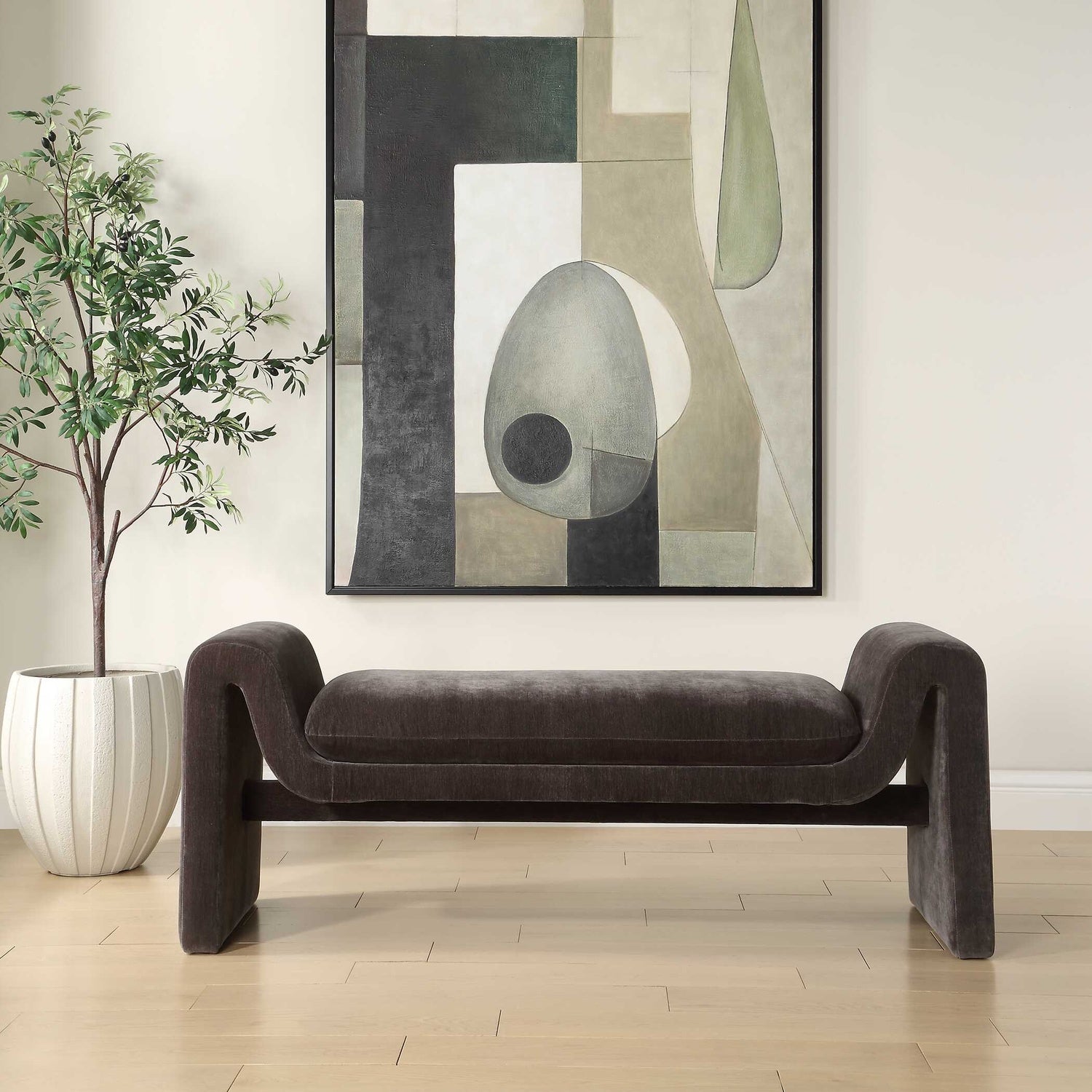 UTTERMOST MANSON MODERN BENCH - Benches, Ottoman, Stools