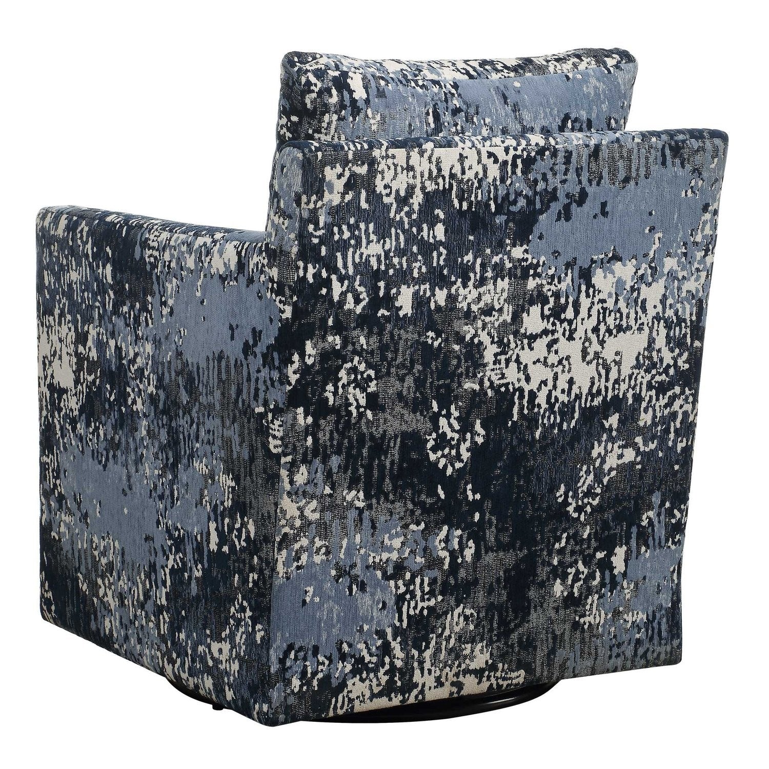 UTTERMOST Tisdell Patterned Swivel/Glider - Decorative Accents