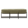 UTTERMOST Merino Moss Fabric Bench - Benches, Ottoman, Stools