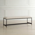 UTTERMOST HALSTON UPHOLSTERED BENCH - Benches, Ottoman, Stools