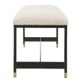 UTTERMOST HALSTON UPHOLSTERED BENCH - Benches, Ottoman, Stools