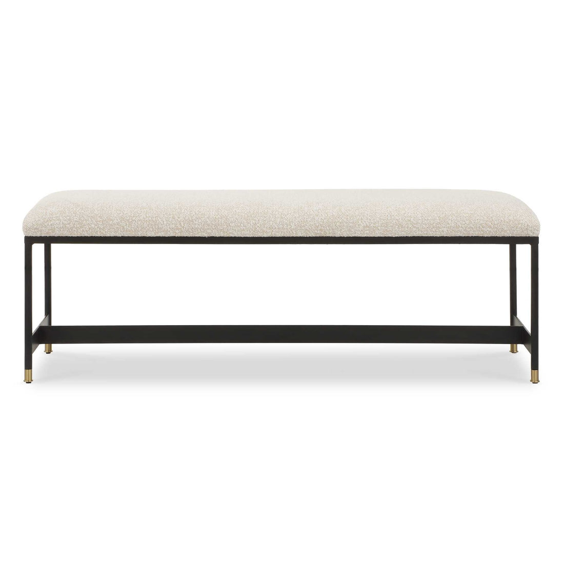 UTTERMOST HALSTON UPHOLSTERED BENCH - Benches, Ottoman, Stools