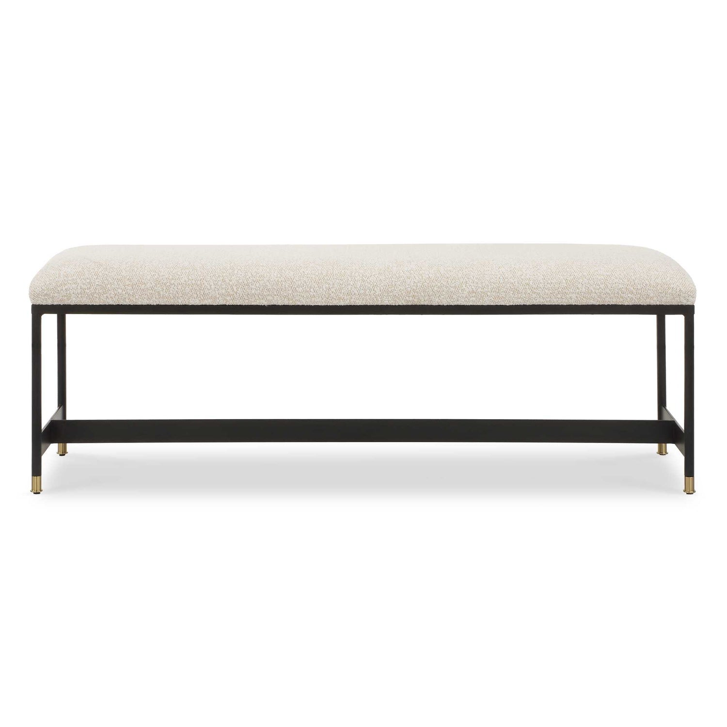 UTTERMOST HALSTON UPHOLSTERED BENCH - Benches, Ottoman, Stools