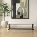 UTTERMOST HALSTON UPHOLSTERED BENCH - Benches, Ottoman, Stools