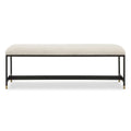 UTTERMOST Halston Upholstered Bench - Benches, Ottoman, Stools