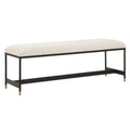 UTTERMOST Halston Upholstered Bench - Benches, Ottoman, Stools