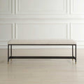 UTTERMOST HALSTON UPHOLSTERED BENCH - Benches, Ottoman, Stools