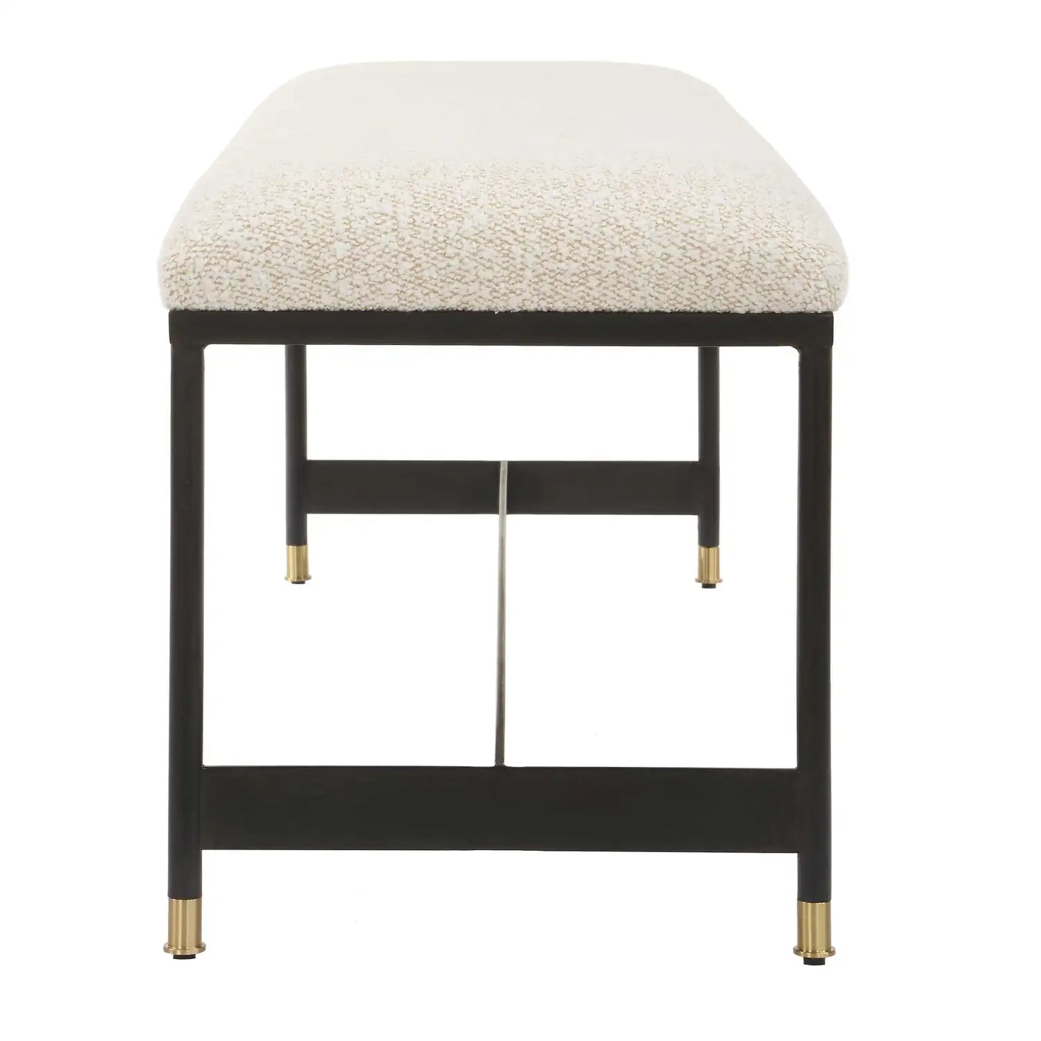UTTERMOST Halston Upholstered Bench - Benches, Ottoman, Stools