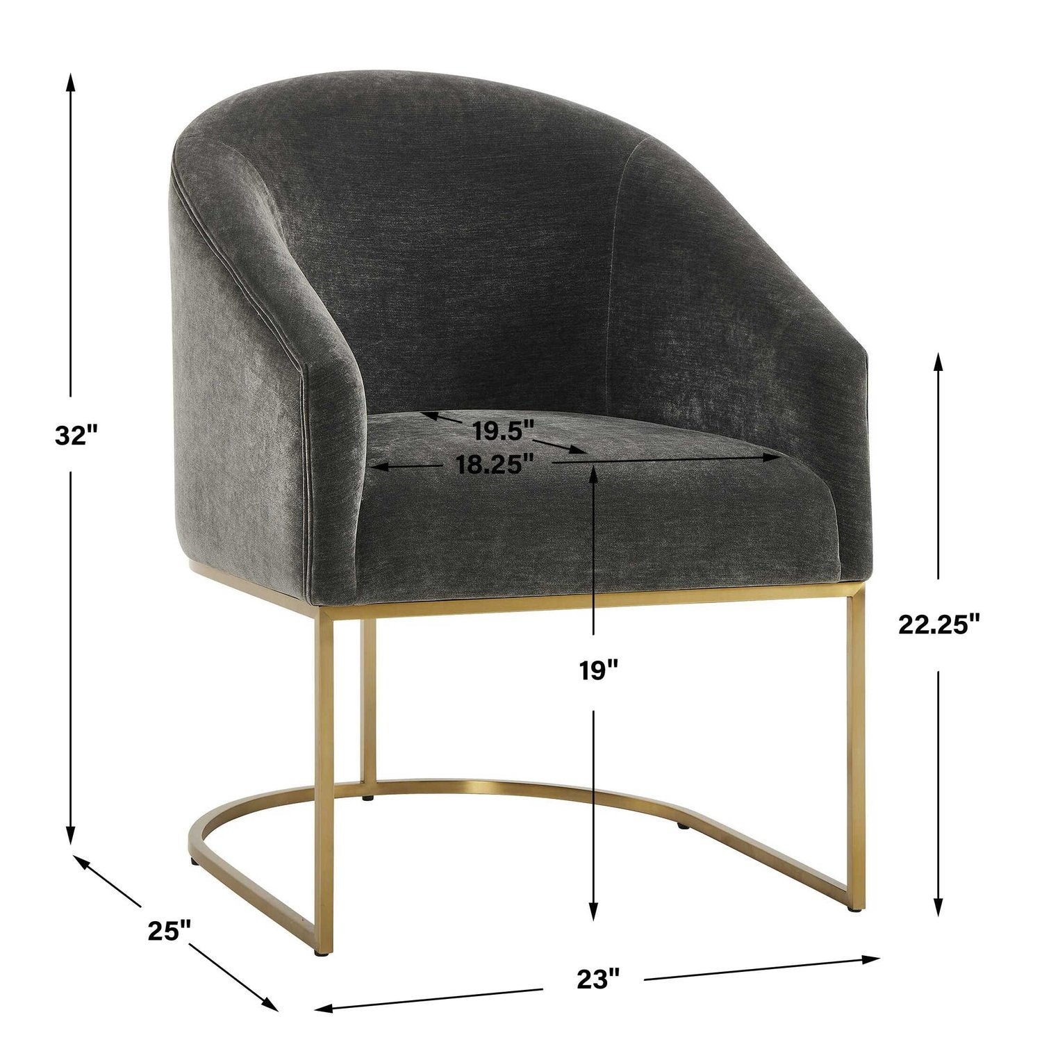UTTERMOST HANNI DINING CHAIR - Dining Chairs