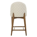 UTTERMOST Stitches Leather Counter Stool - Benches, Ottoman, Stools