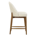 UTTERMOST Stitches Leather Counter Stool - Benches, Ottoman, Stools