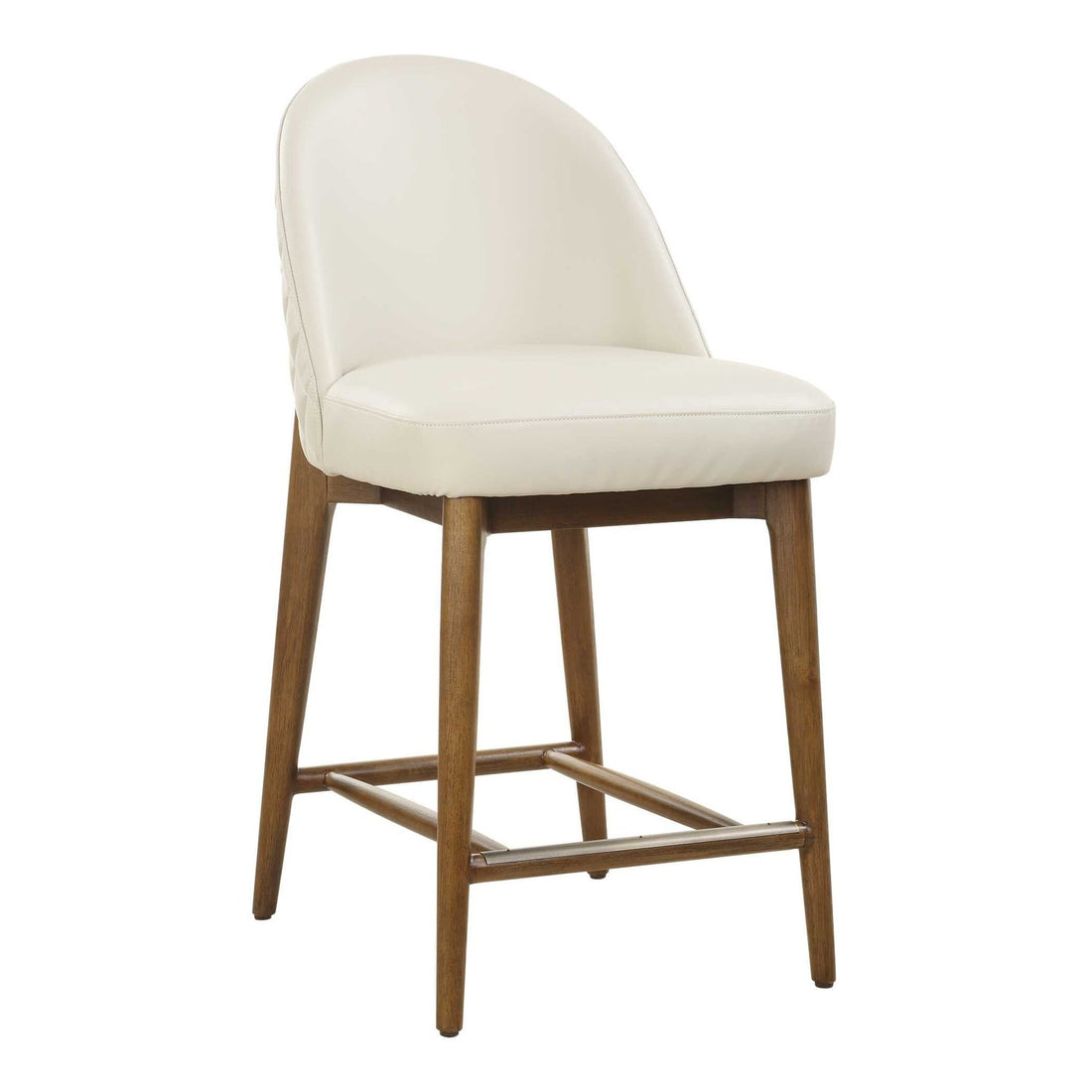 UTTERMOST Stitches Leather Counter Stool - Benches, Ottoman, Stools