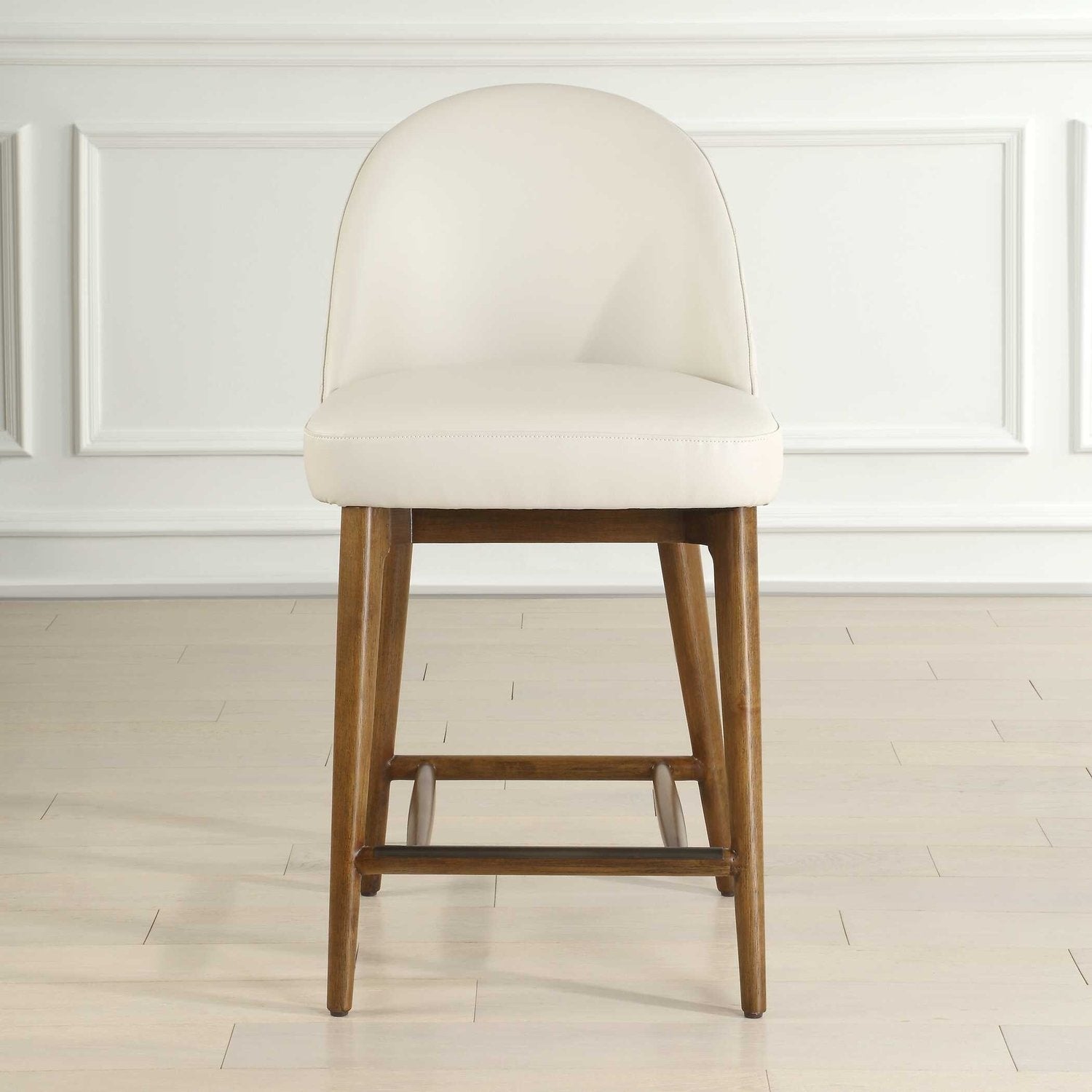 UTTERMOST STITCHES LEATHER COUNTER STOOL - Benches, Ottoman, Stools