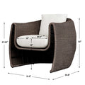 UTTERMOST TROPIC OUTDOOR LOUNGE CHAIR - Lounge