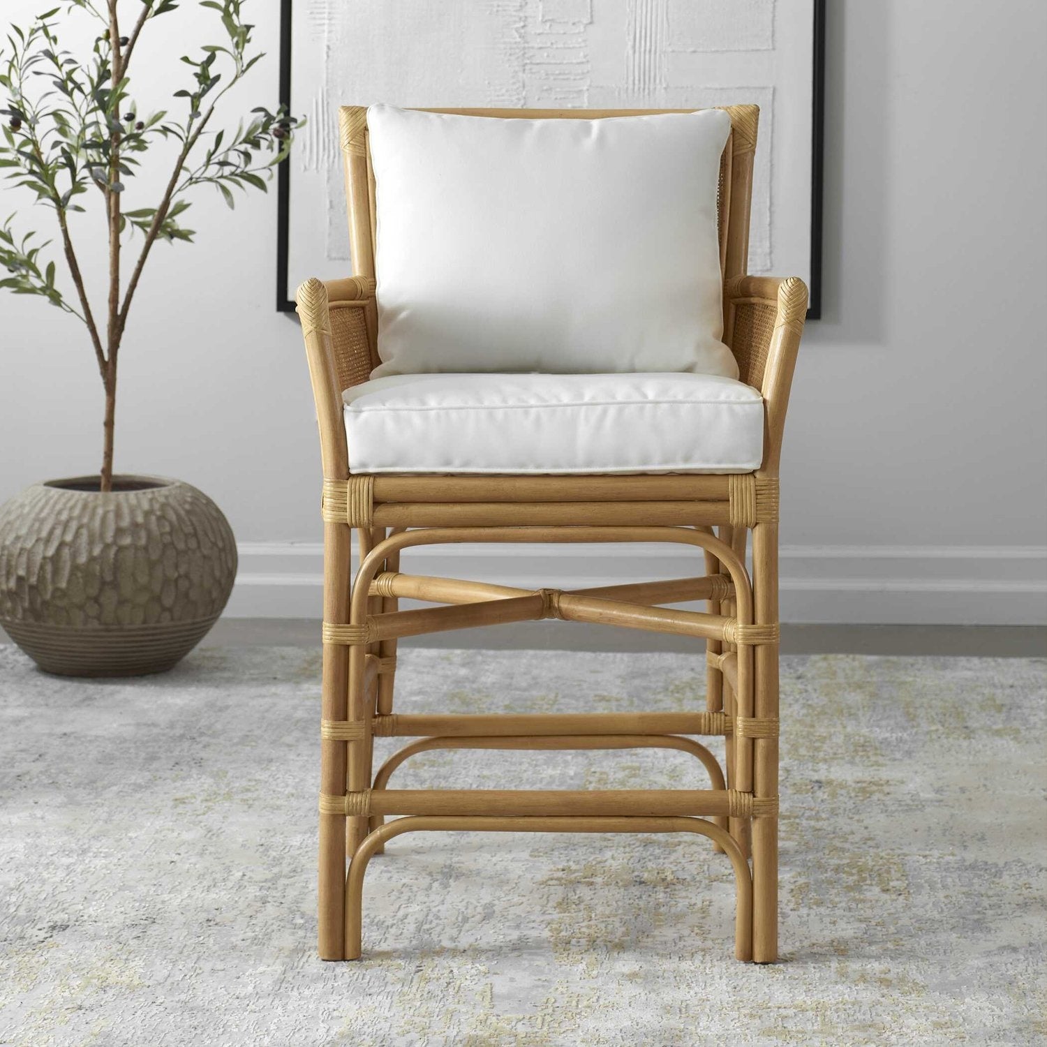UTTERMOST PACIFIC COUNTER STOOL - Benches, Ottoman, Stools