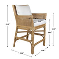 UTTERMOST PACIFIC COUNTER STOOL - Benches, Ottoman, Stools
