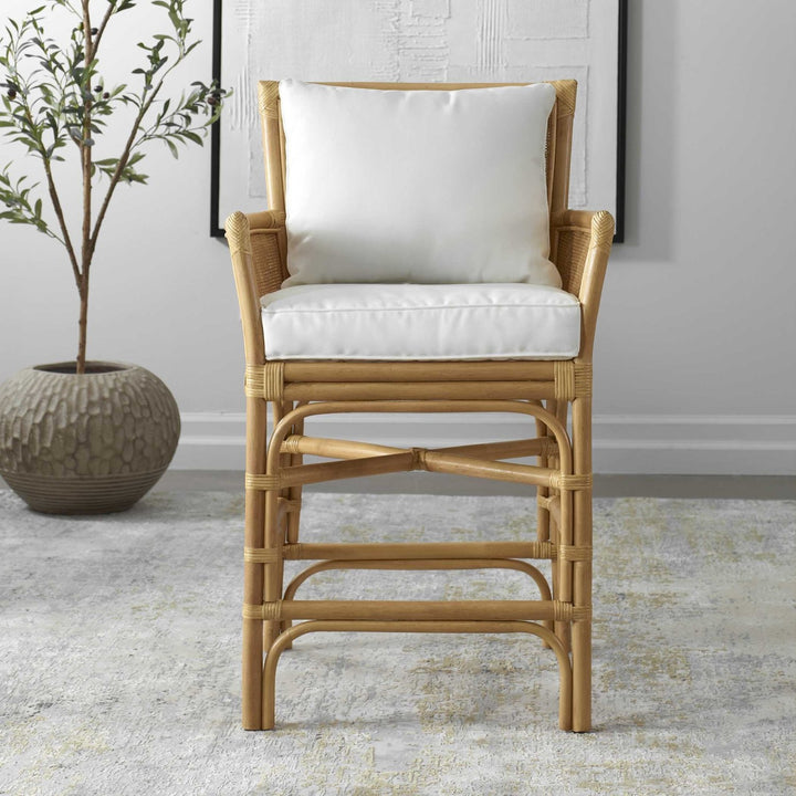 UTTERMOST Pacific Counter Stool - Benches, Ottoman, Stools