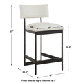 UTTERMOST APSLEY COUNTER STOOL - Decorative Accents