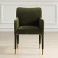 UTTERMOST Conifer Moss Dining Arm Chair - Dining Chairs