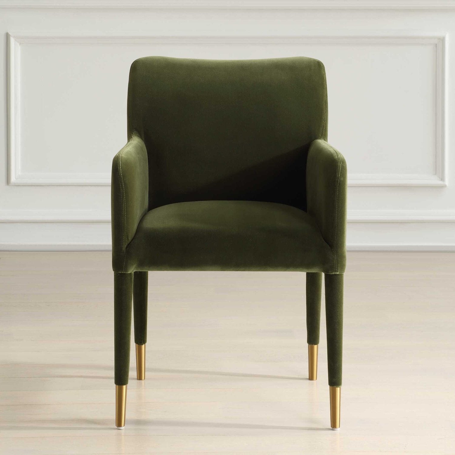 UTTERMOST Conifer Moss Dining Arm Chair - Dining Chairs