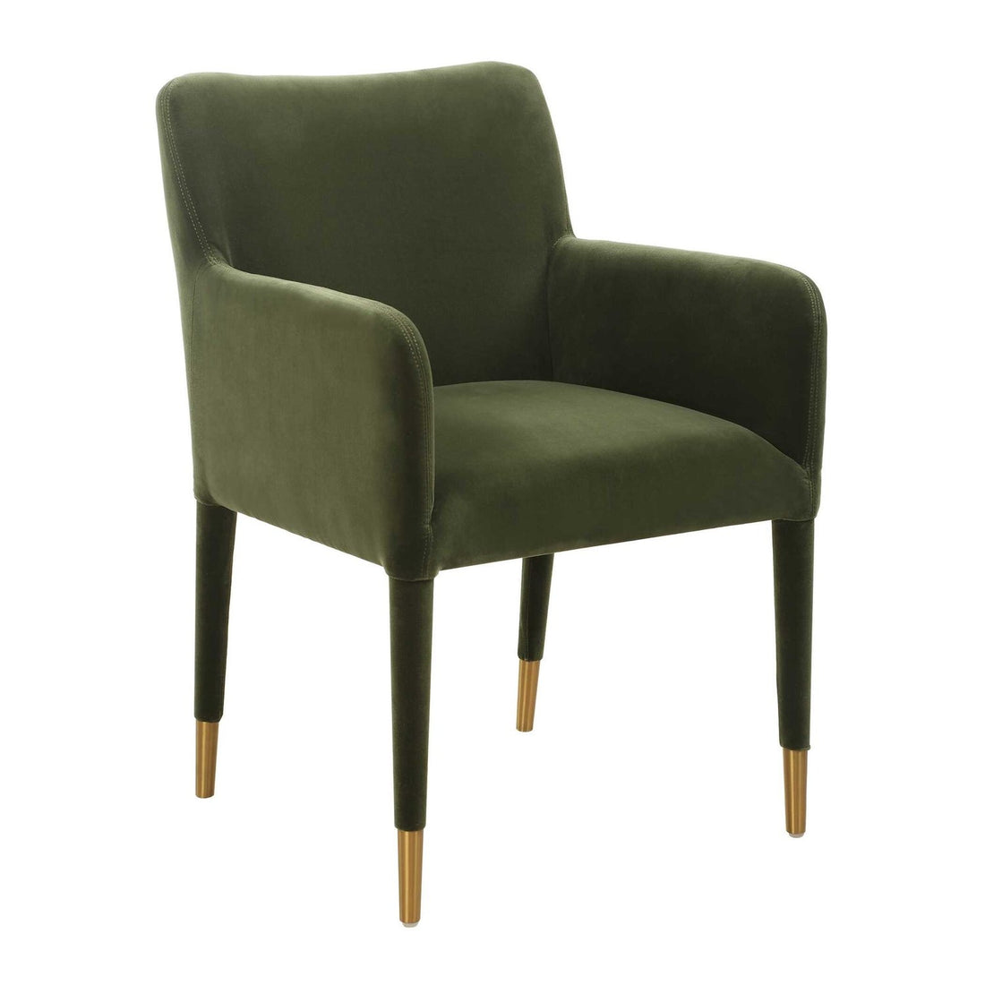 UTTERMOST Conifer Moss Dining Arm Chair - Dining Chairs
