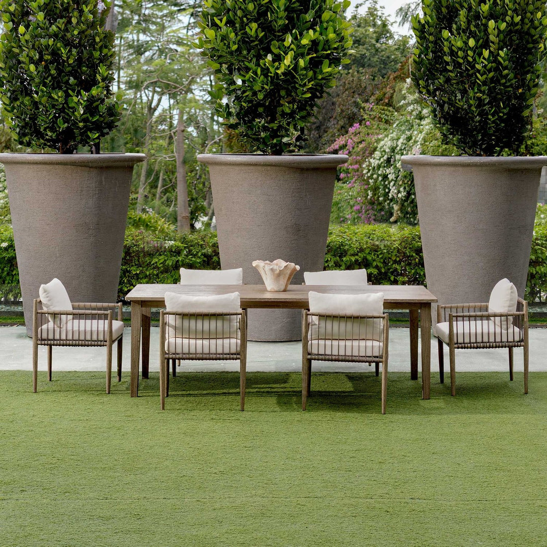 UTTERMOST Borneo Outdoor Dining Chair - Dining Chairs