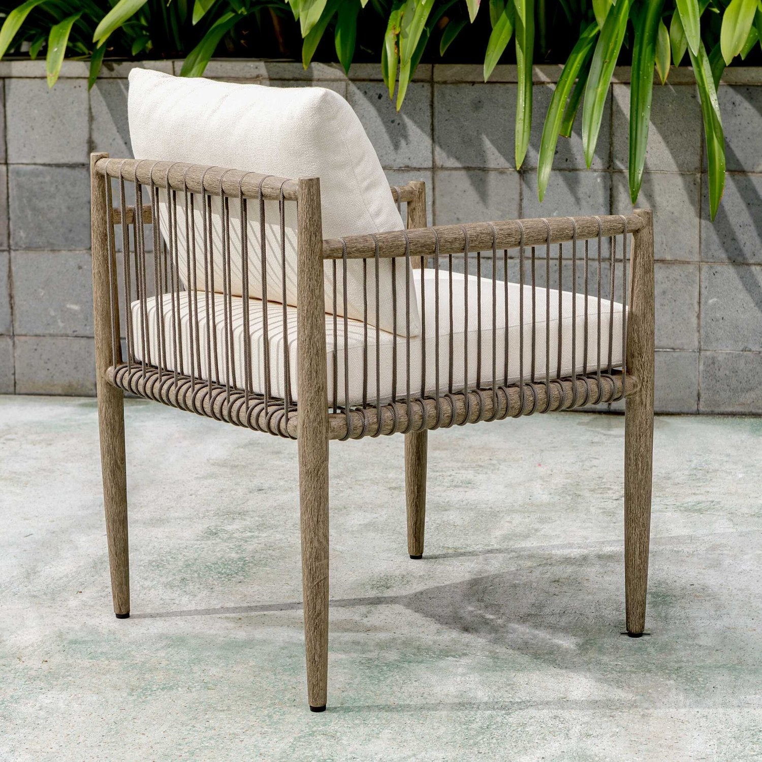 UTTERMOST BORNEO OUTDOOR DINING CHAIR - Dining Chairs