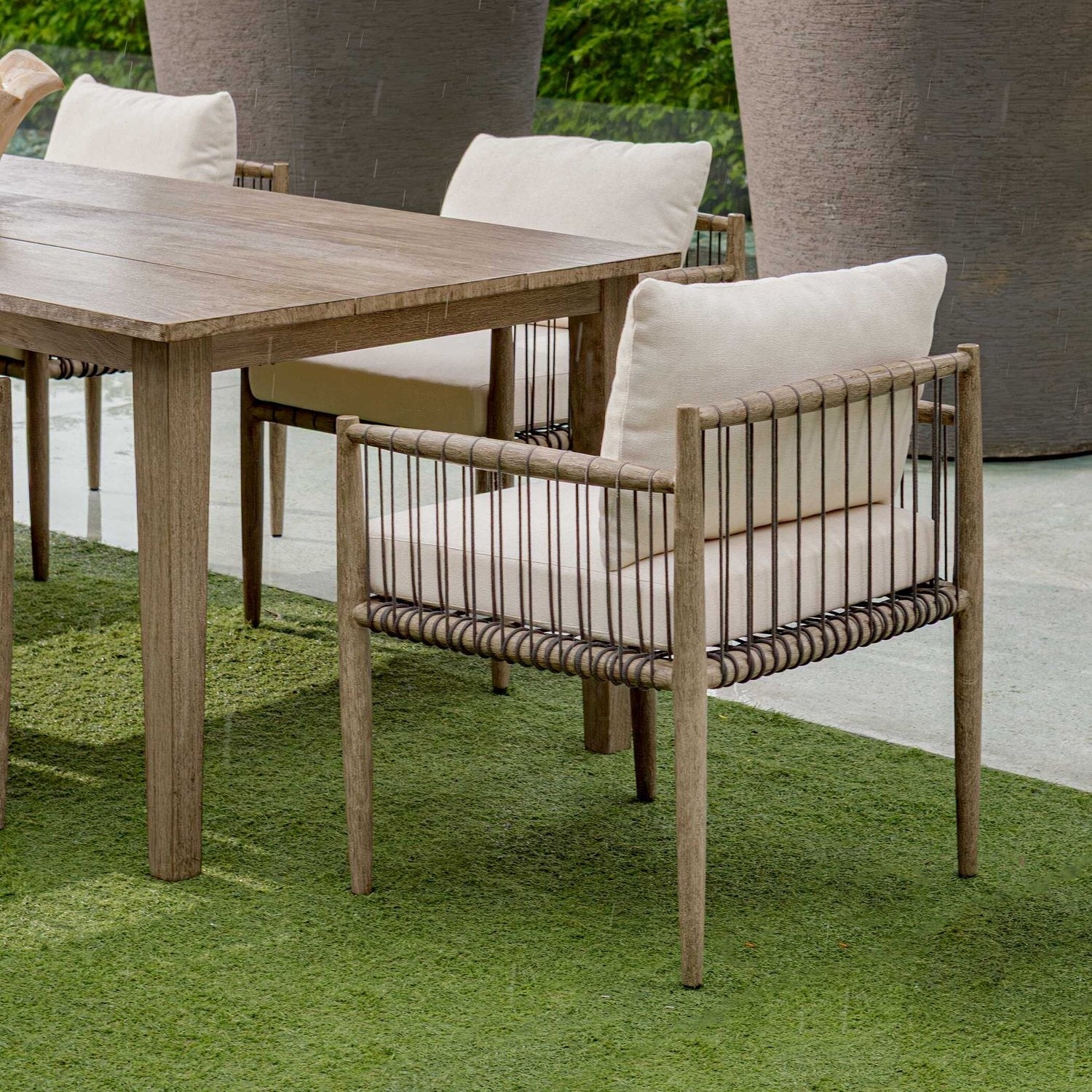 UTTERMOST Borneo Outdoor Dining Chair - Dining Chairs