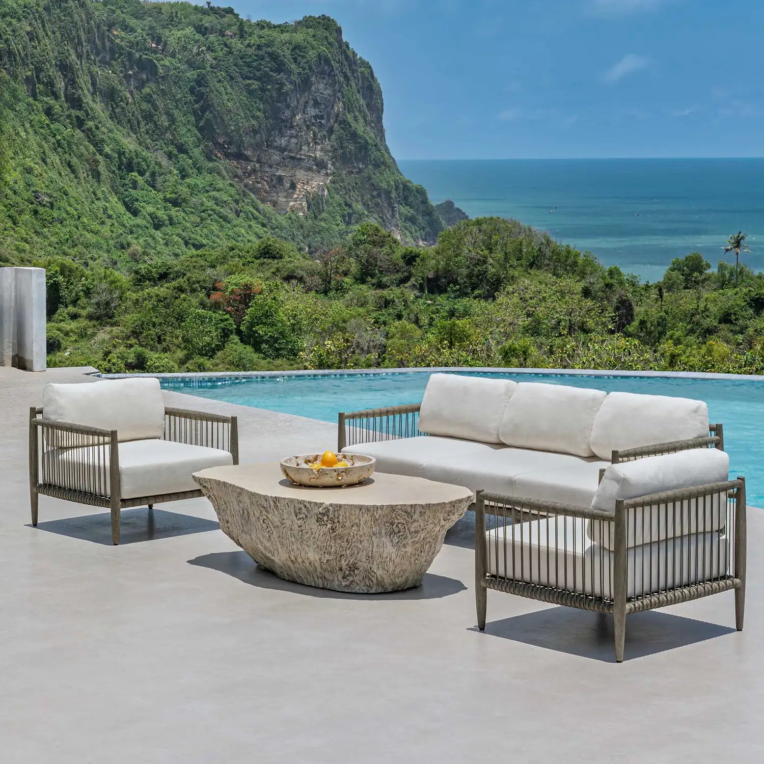 UTTERMOST Borneo Outdoor Lounge Chair - Lounge
