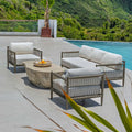 UTTERMOST Borneo Outdoor Lounge Chair - Lounge