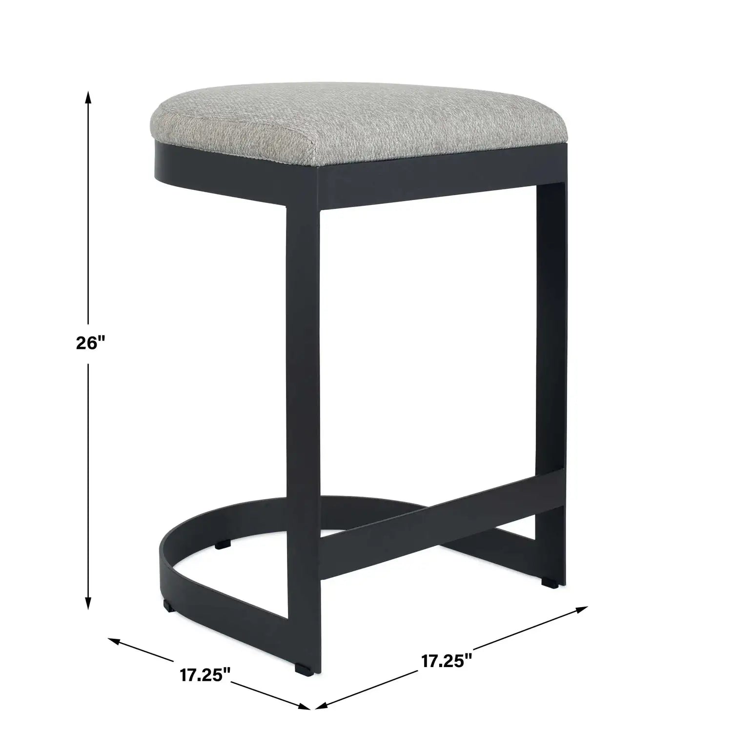 UTTERMOST Maude Outdoor Counter Stool - Benches, Ottoman, Stools