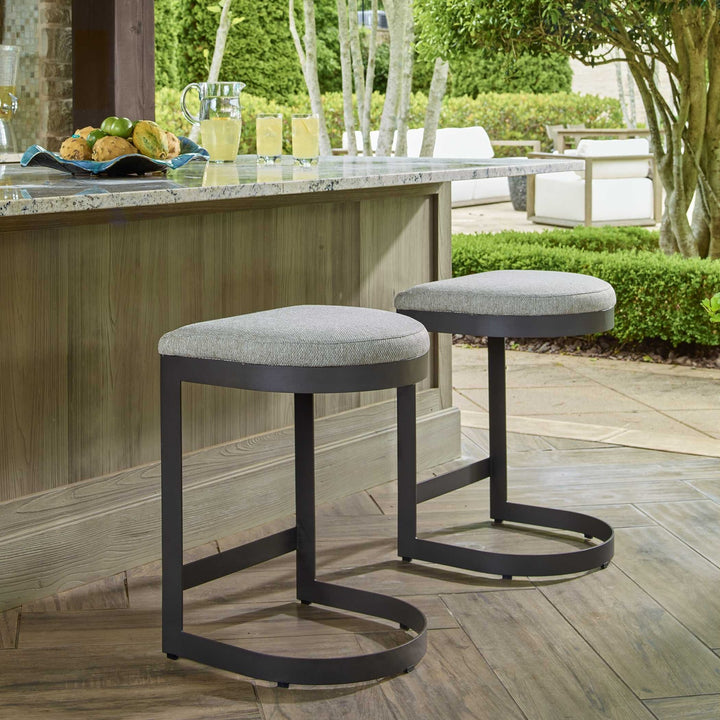 UTTERMOST MAUDE OUTDOOR COUNTER STOOL - Benches, Ottoman, Stools