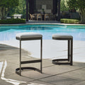 UTTERMOST MAUDE OUTDOOR BAR STOOL - Benches, Ottoman, Stools