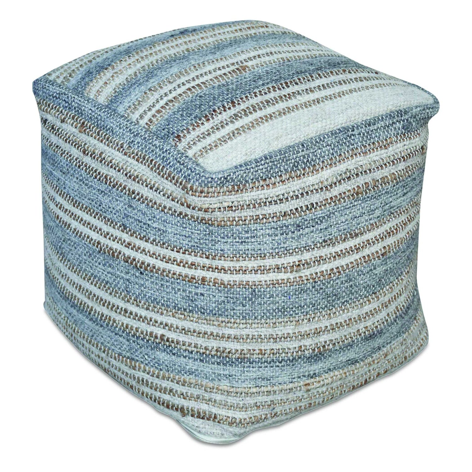 UTTERMOST MESICK HANDWOVEN POUF - Benches, Ottoman, Stools