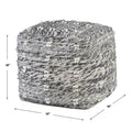 UTTERMOST NAROL POUF - Benches, Ottoman, Stools