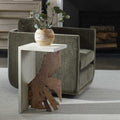 UTTERMOST Intersect Modern Accent Table - Side
