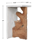 UTTERMOST Intersect Modern Accent Table - Side